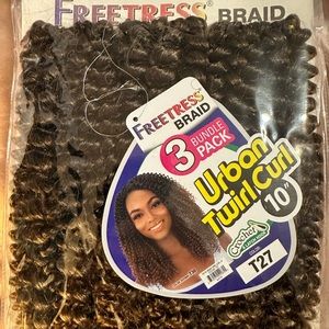 Freetress Braid Urban Twirl Curl 3 Bundle Pack - 3 PACKS